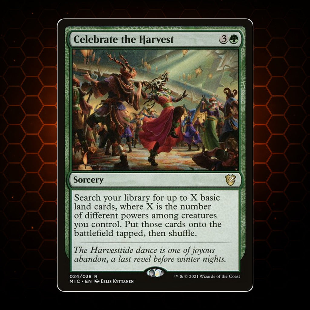 Celebrate the Harvest Midnight Hunt Commander product image