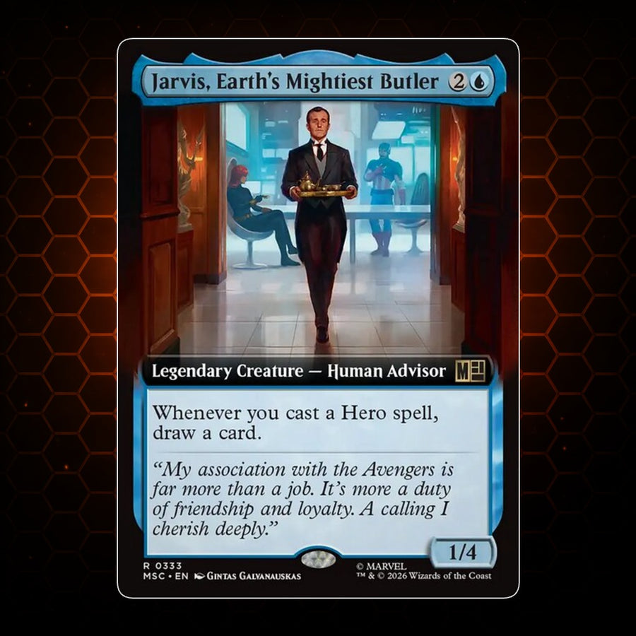 Jarvis, Earth's Mightiest Butler Marvel Super Heroes Commander product image