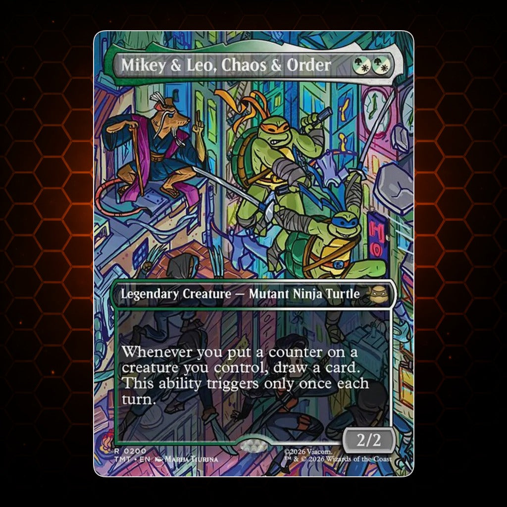 Mikey & Leo, Chaos & Order Teenage Mutant Ninja Turtles product image