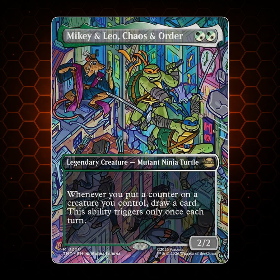 Mikey & Leo, Chaos & Order Teenage Mutant Ninja Turtles product image