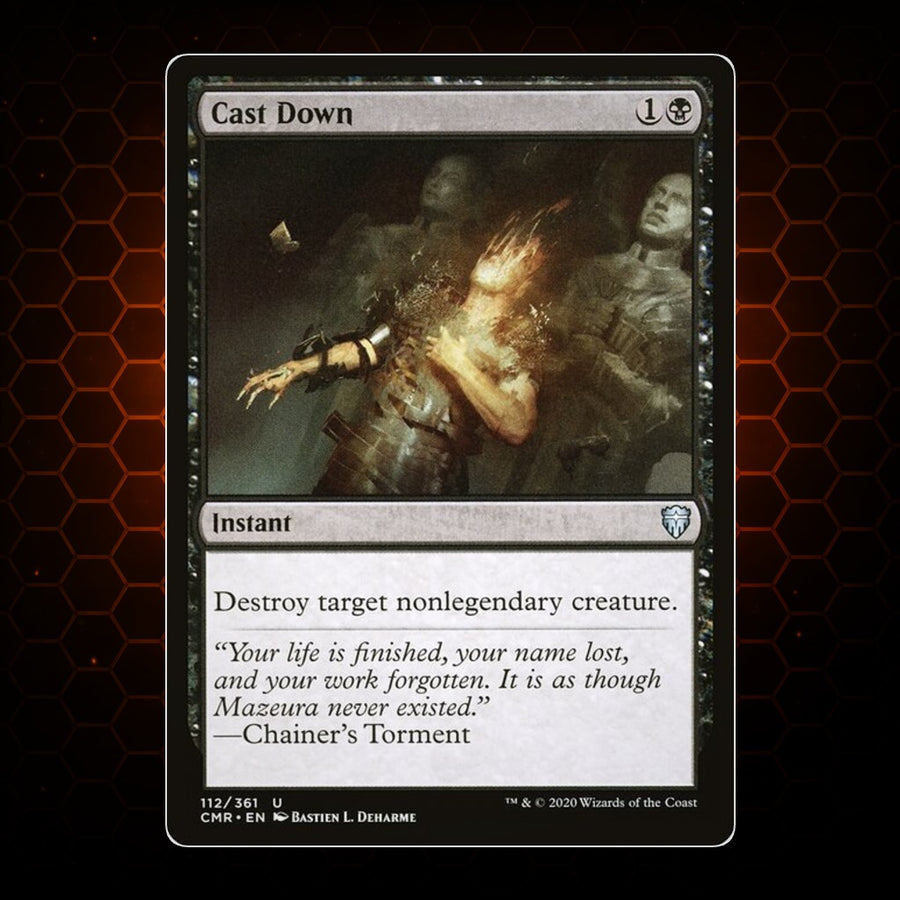 Cast Down Commander Legends product image
