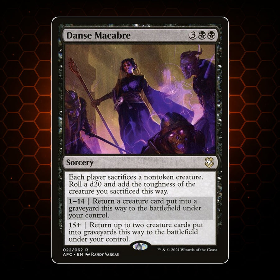 Danse Macabre Forgotten Realms Commander product image