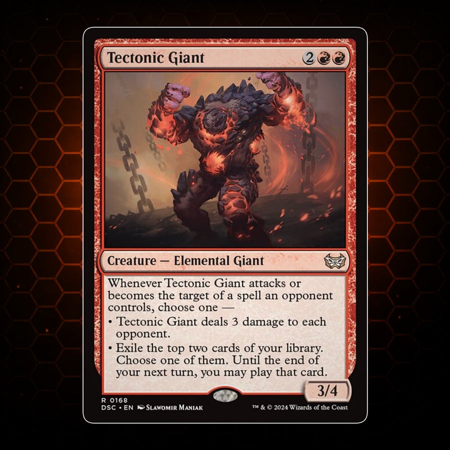 Tectonic Giant Duskmourn: House of Horror Commander product image
