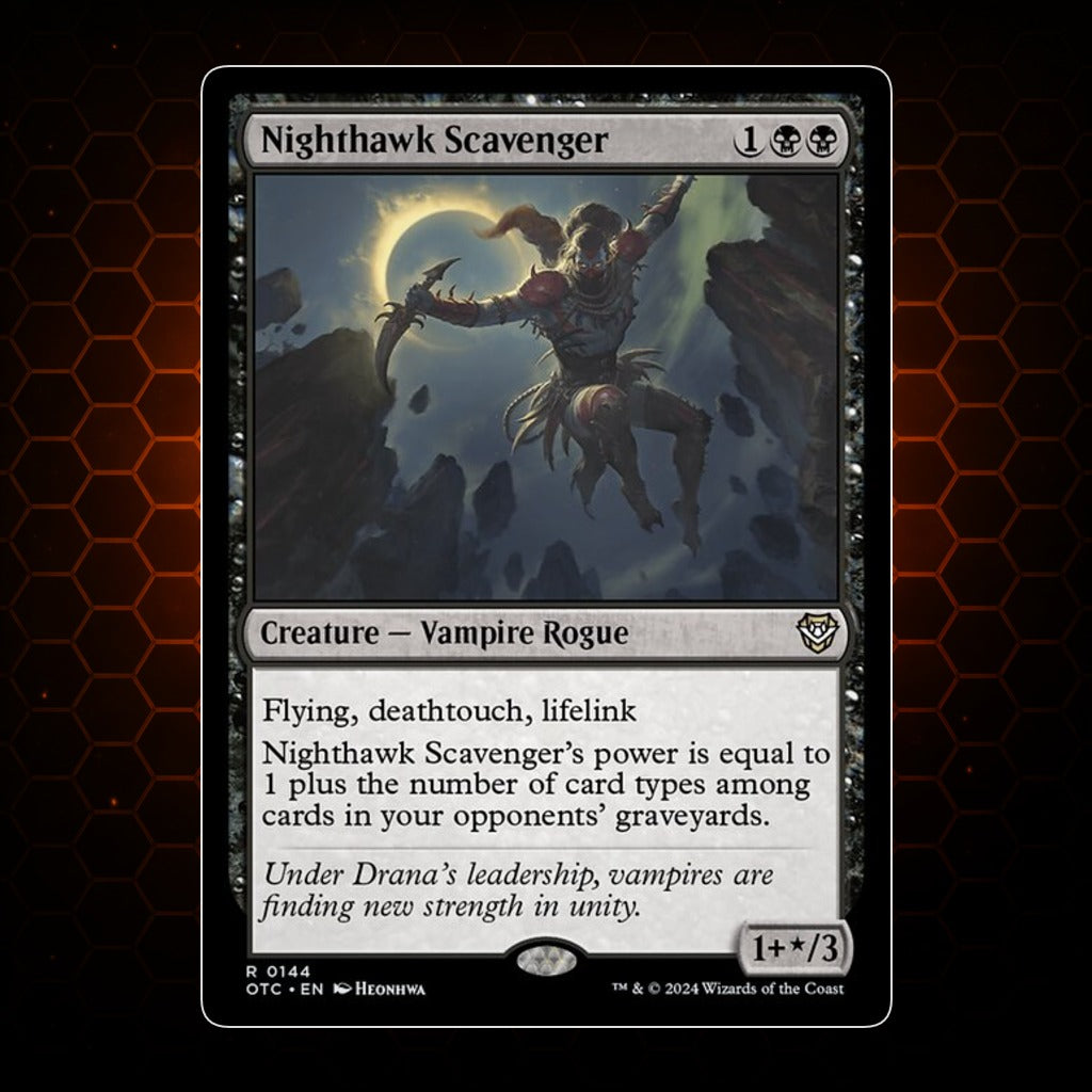 Nighthawk Scavenger Outlaws of Thunder Junction Commander product image
