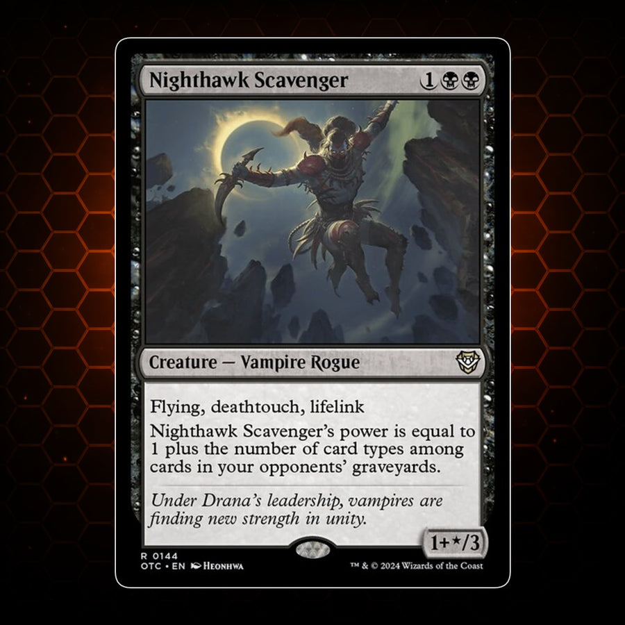Nighthawk Scavenger Outlaws of Thunder Junction Commander product image