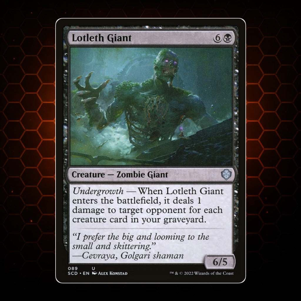 Lotleth Giant Starter Commander Decks product image