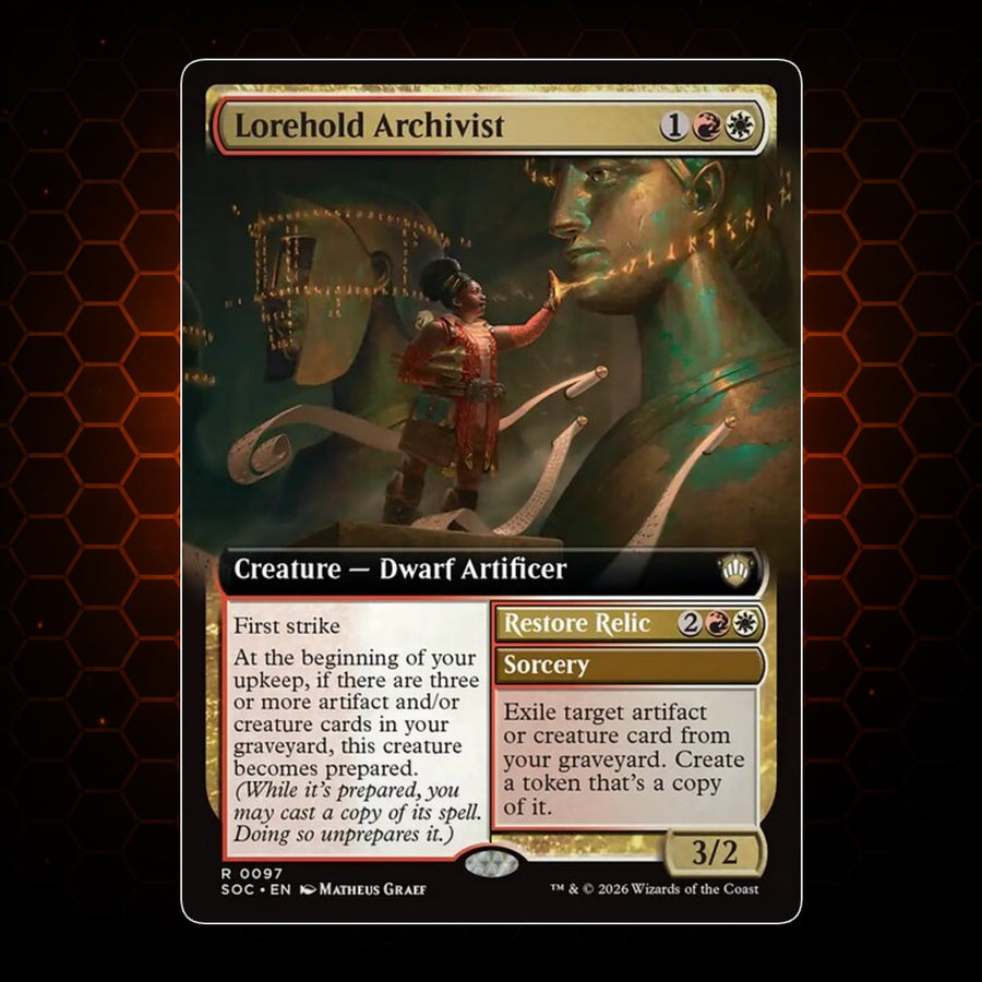 Lorehold Archivist // Restore Relic Secrets of Strixhaven Commander product image