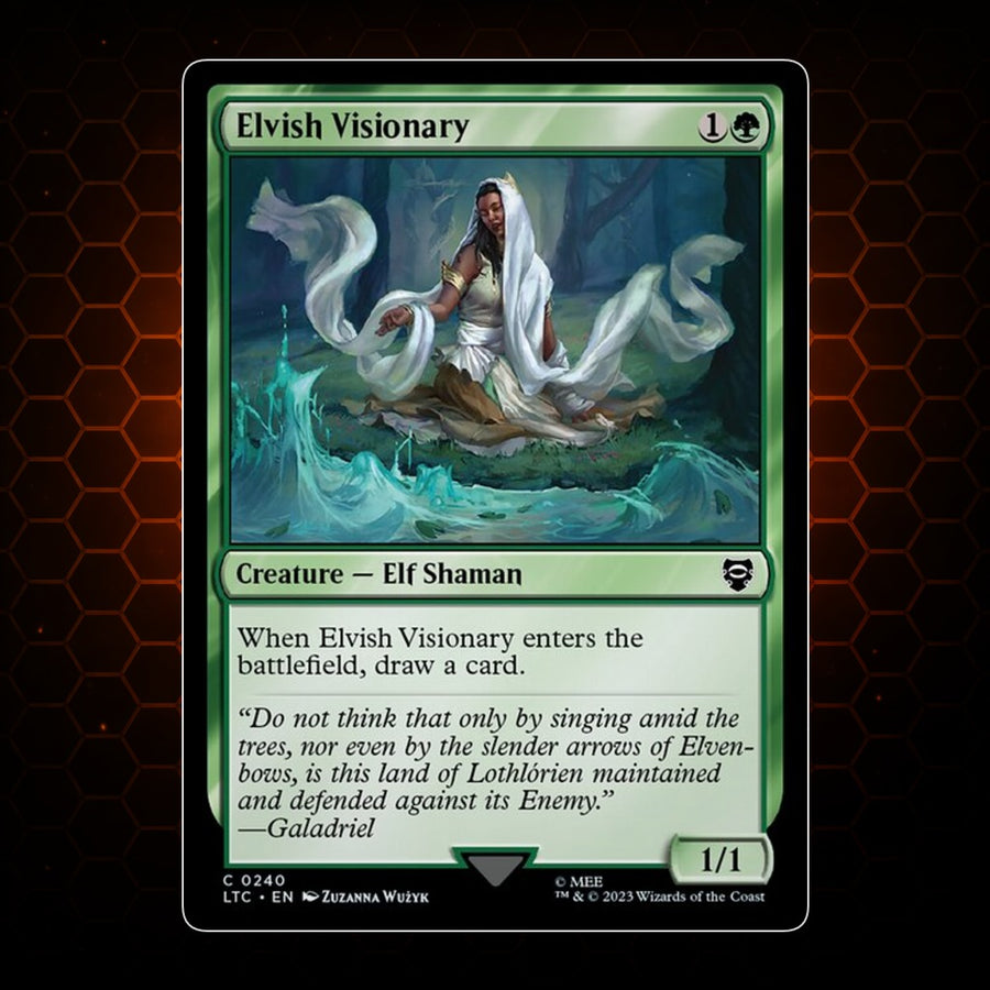 Elvish Visionary Tales of Middle-earth Commander product image