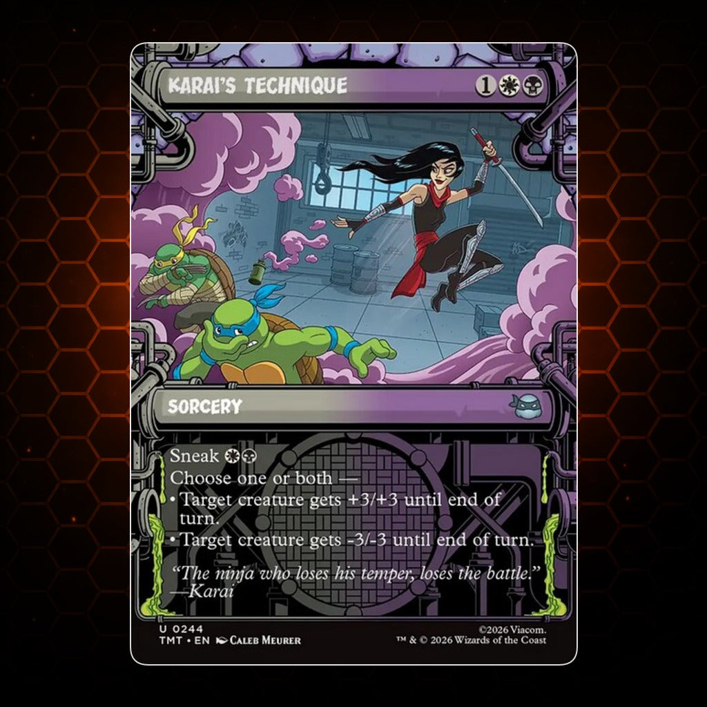 Karai's Technique Teenage Mutant Ninja Turtles product image