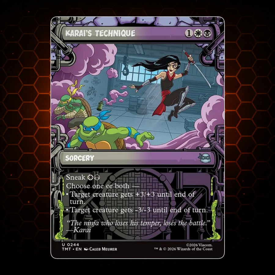 Karai's Technique Teenage Mutant Ninja Turtles product image