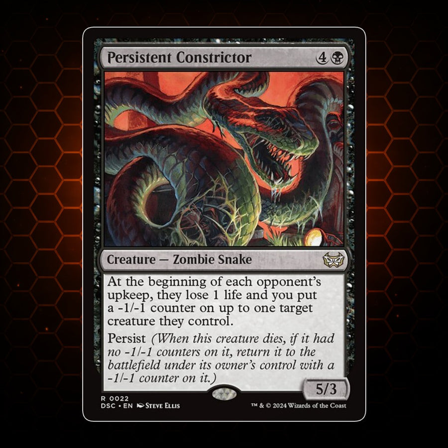 Persistent Constrictor Duskmourn: House of Horror Commander product image