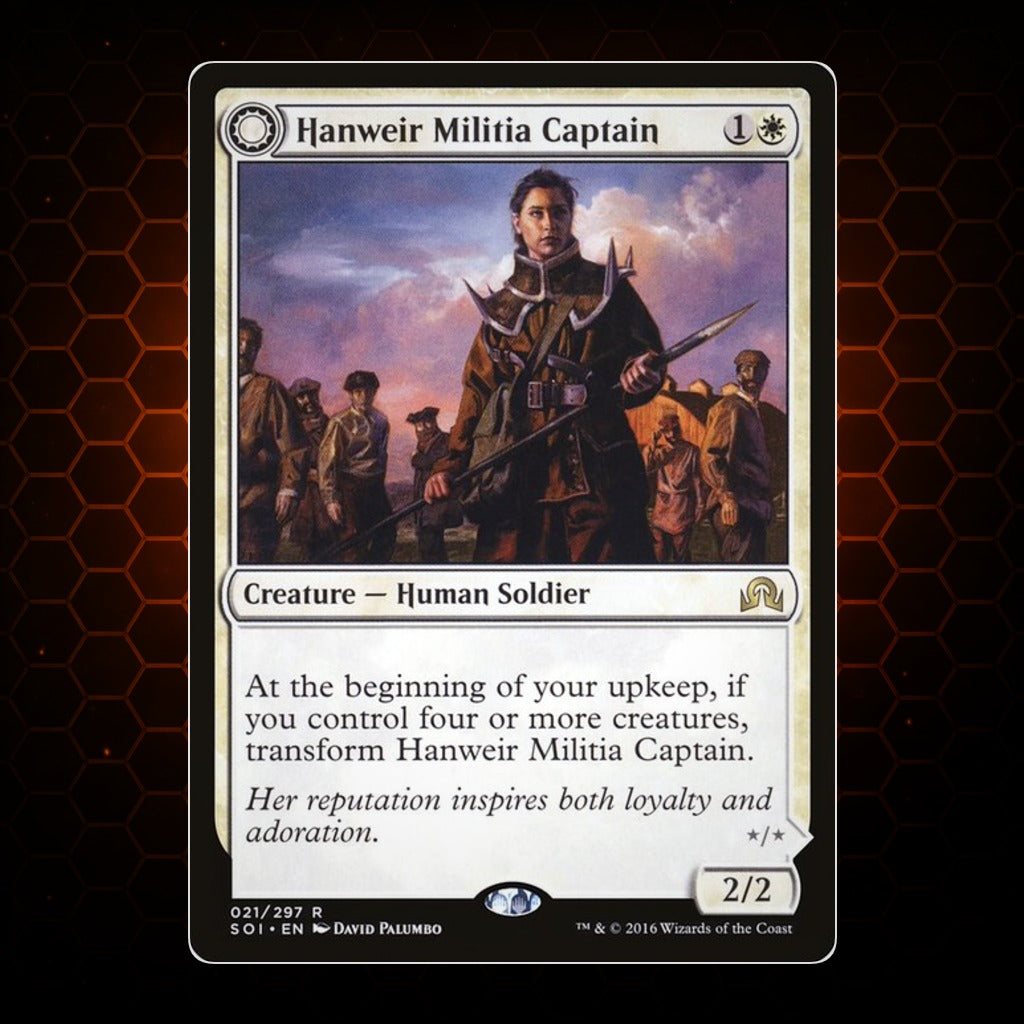 Hanweir Militia Captain // Westvale Cult Leader Shadows over Innistrad product image