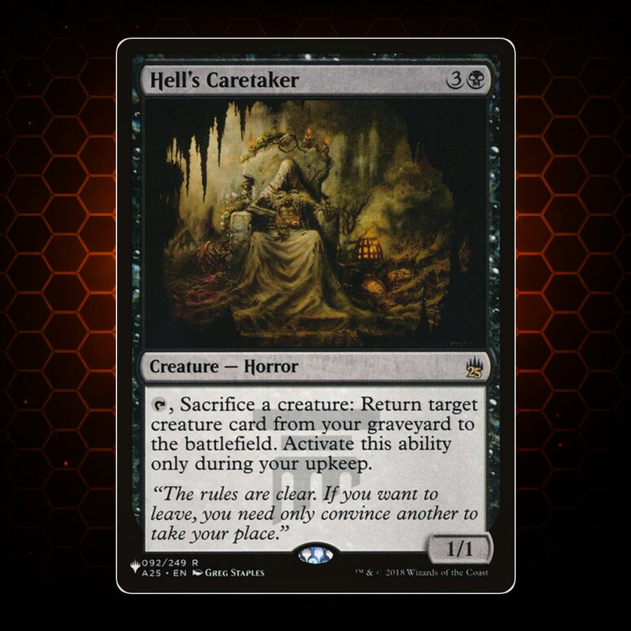 Hell's Caretaker The List product image