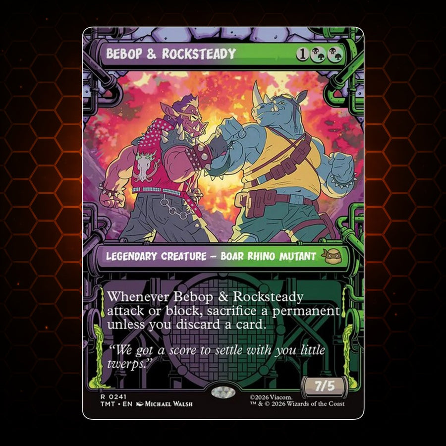 Bebop & Rocksteady Teenage Mutant Ninja Turtles product image