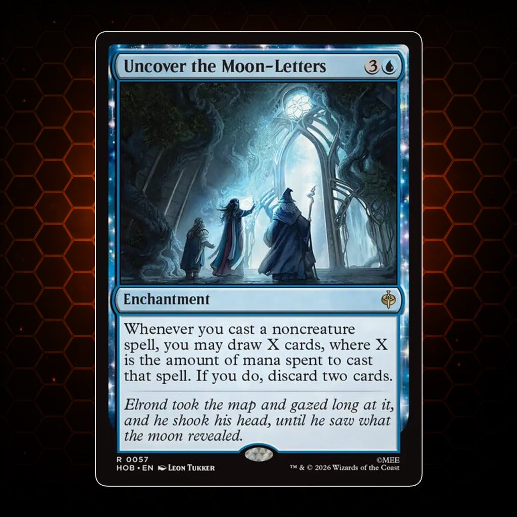 Uncover the Moon-Letters The Hobbit product image