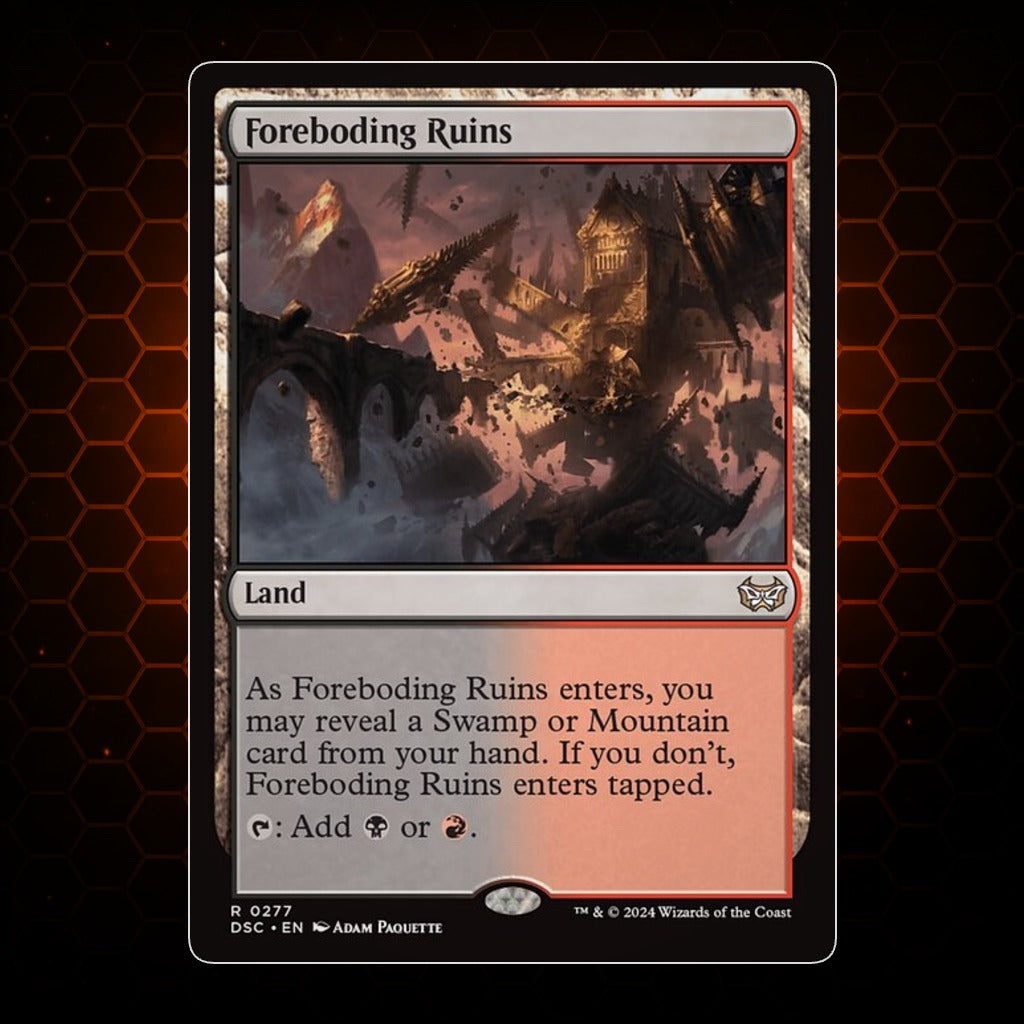Foreboding Ruins Duskmourn: House of Horror Commander product image