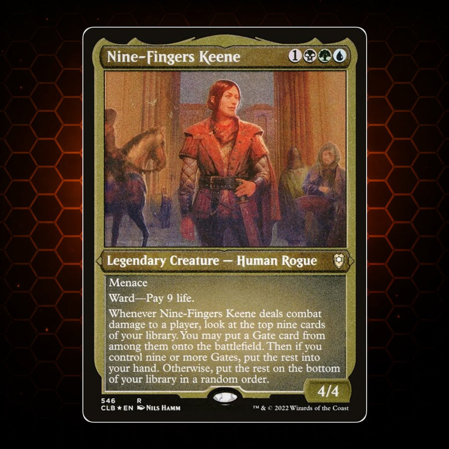 Nine-Fingers Keene Commander Legends: Battle for Baldur's Gate product image