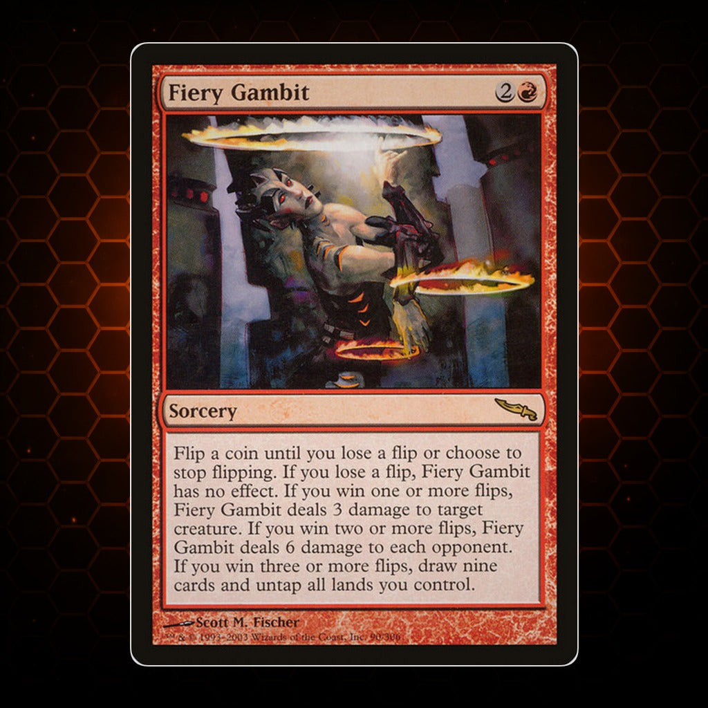 Fiery Gambit Mirrodin product image