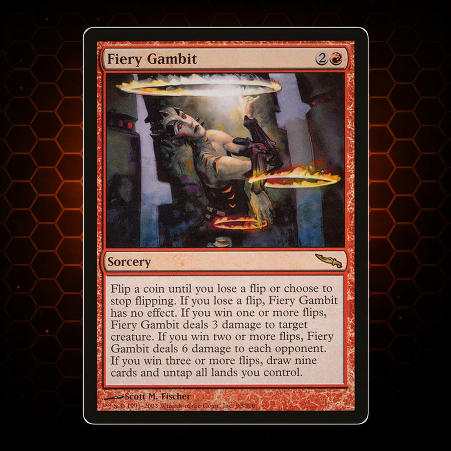 Fiery Gambit Mirrodin product image