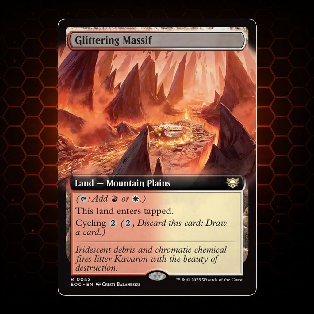 Glittering Massif Edge of Eternities Commander product image