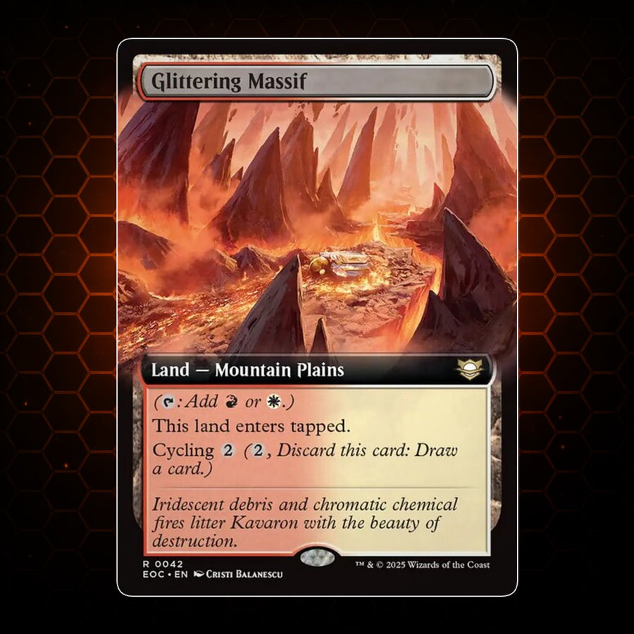 Glittering Massif Edge of Eternities Commander product image