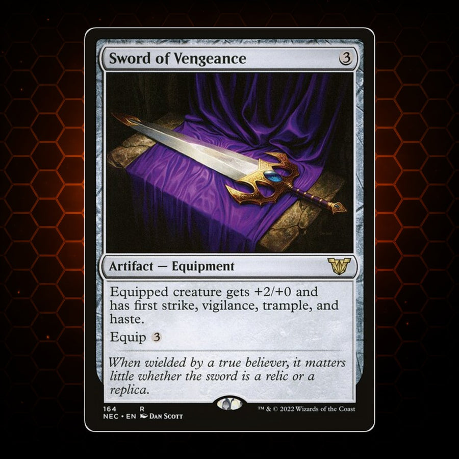 Sword of Vengeance Neon Dynasty Commander product image