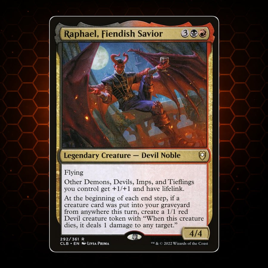Raphael, Fiendish Savior Commander Legends: Battle for Baldur's Gate product image