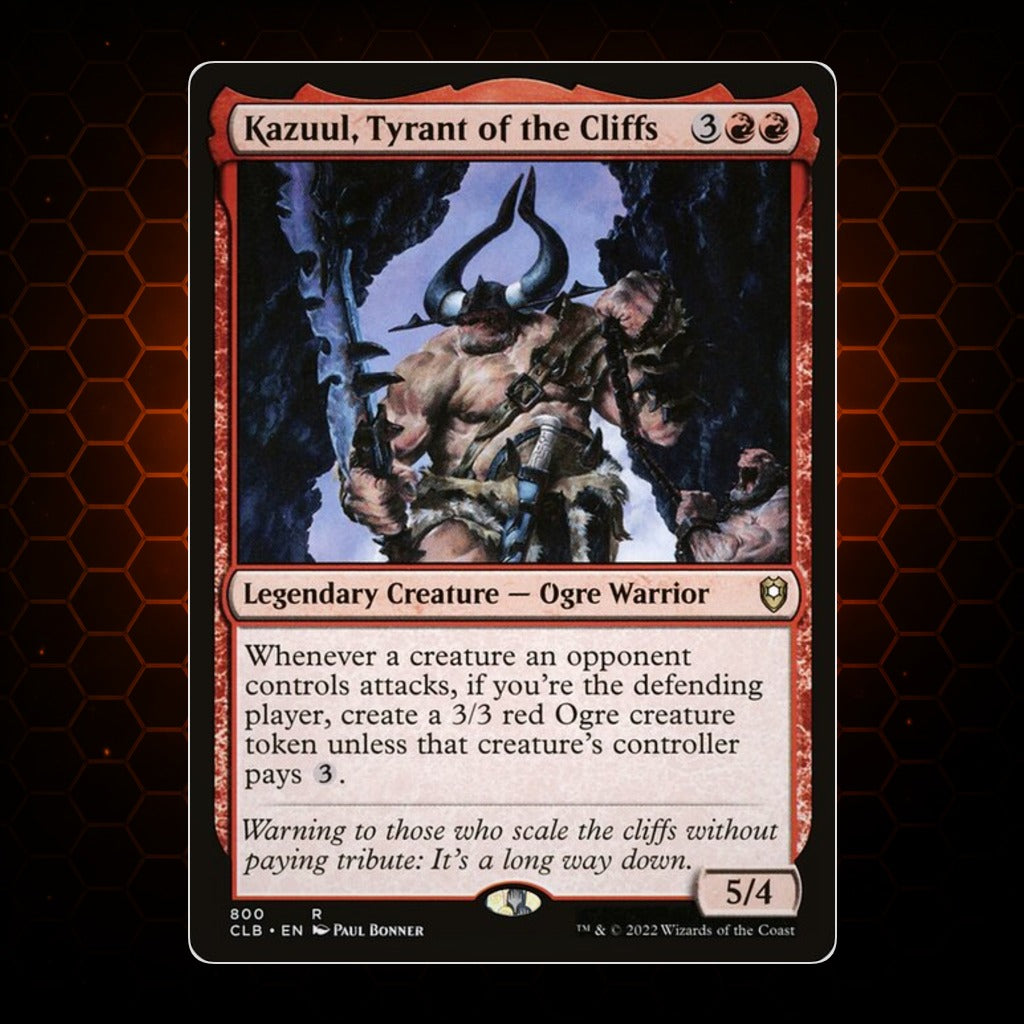 Kazuul, Tyrant of the Cliffs Commander Legends: Battle for Baldur's Gate product image