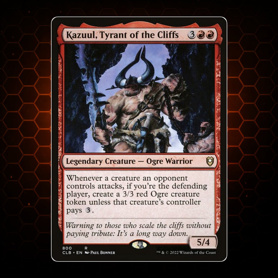 Kazuul, Tyrant of the Cliffs Commander Legends: Battle for Baldur's Gate product image