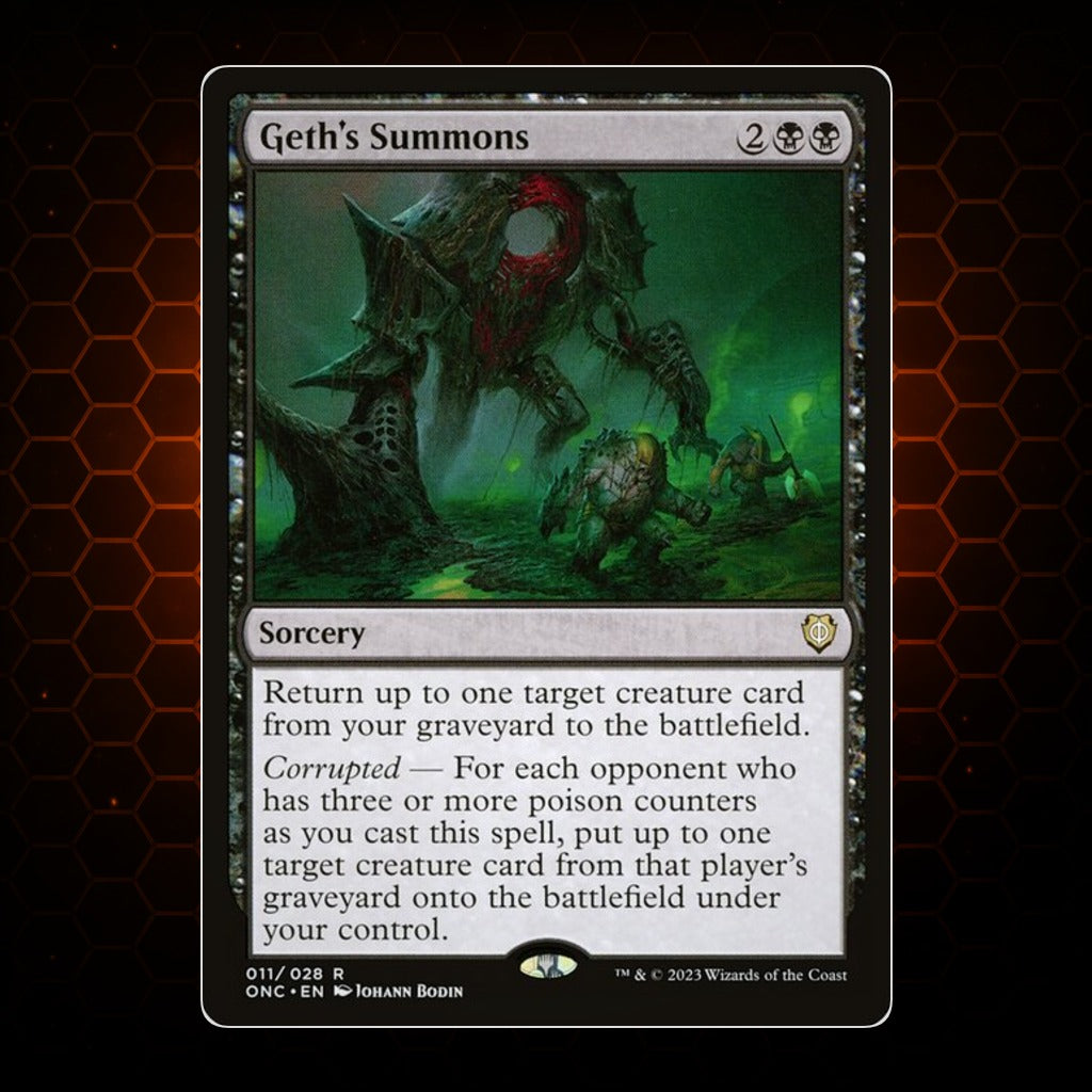 Geth's Summons Phyrexia: All Will Be One Commander product image