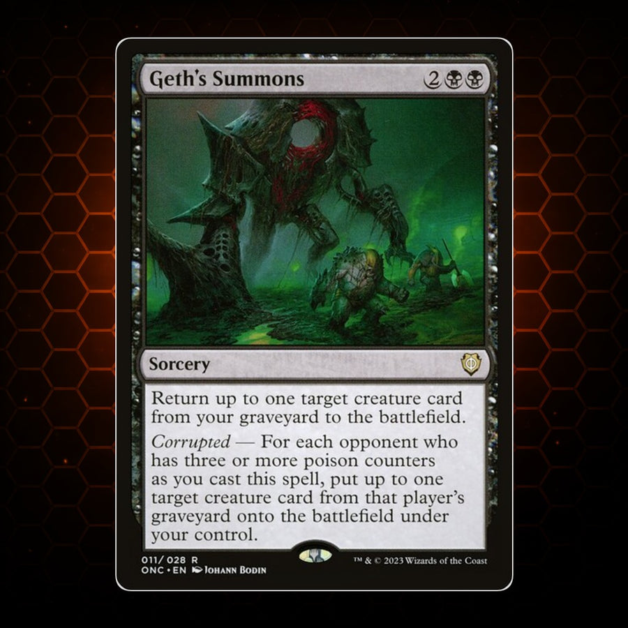 Geth's Summons Phyrexia: All Will Be One Commander product image