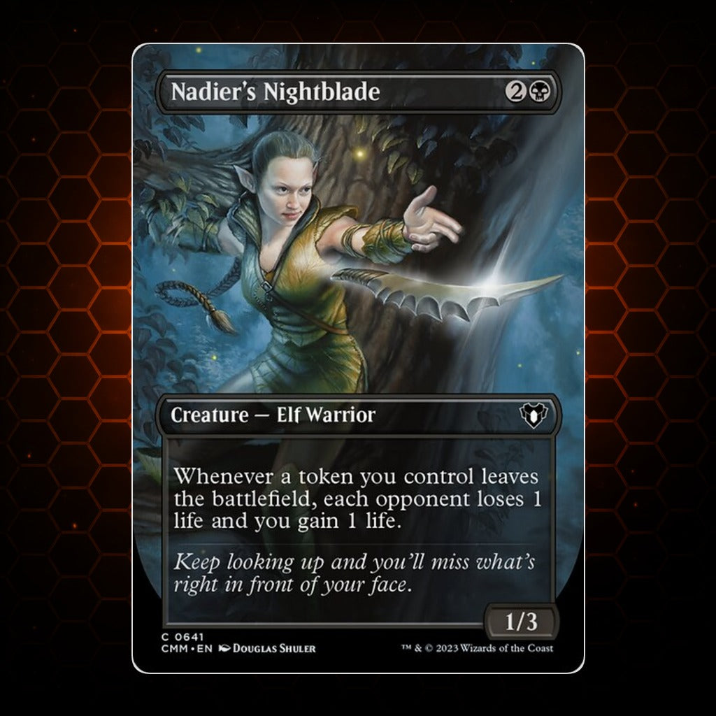Nadier's Nightblade Commander Masters product image