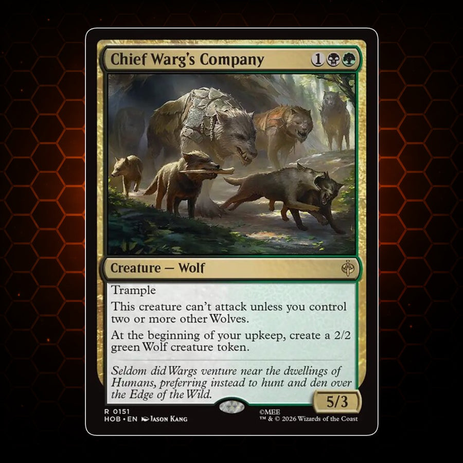Chief Warg's Company The Hobbit product image