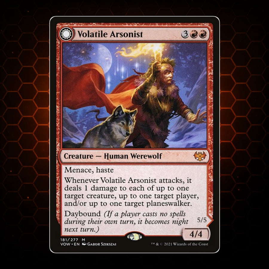 Volatile Arsonist // Dire-Strain Anarchist Innistrad: Crimson Vow product image