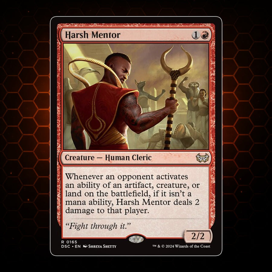 Harsh Mentor Duskmourn: House of Horror Commander product image