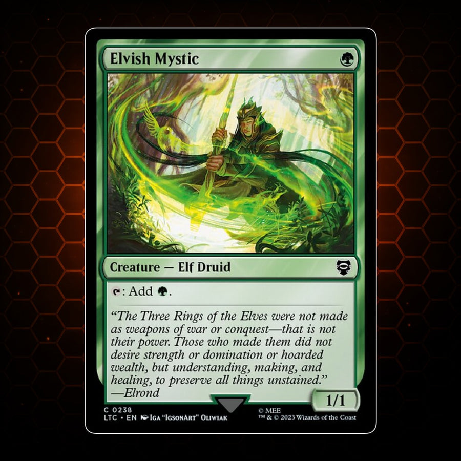 Elvish Mystic Tales of Middle-earth Commander product image