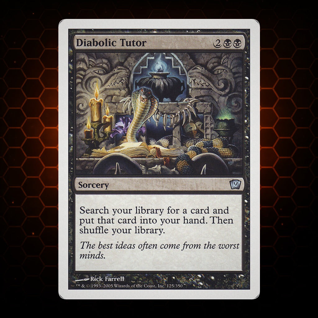 Diabolic Tutor Ninth Edition product image