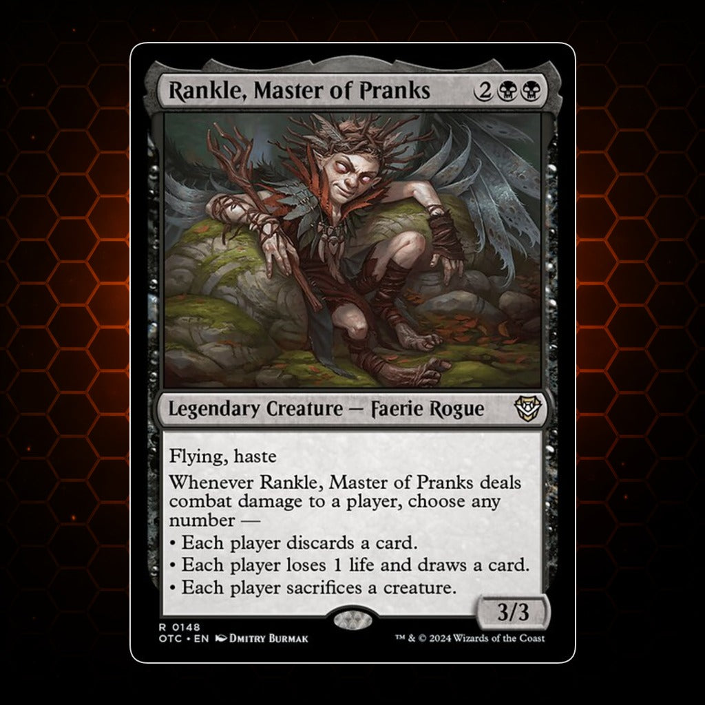 Rankle, Master of Pranks Outlaws of Thunder Junction Commander product image