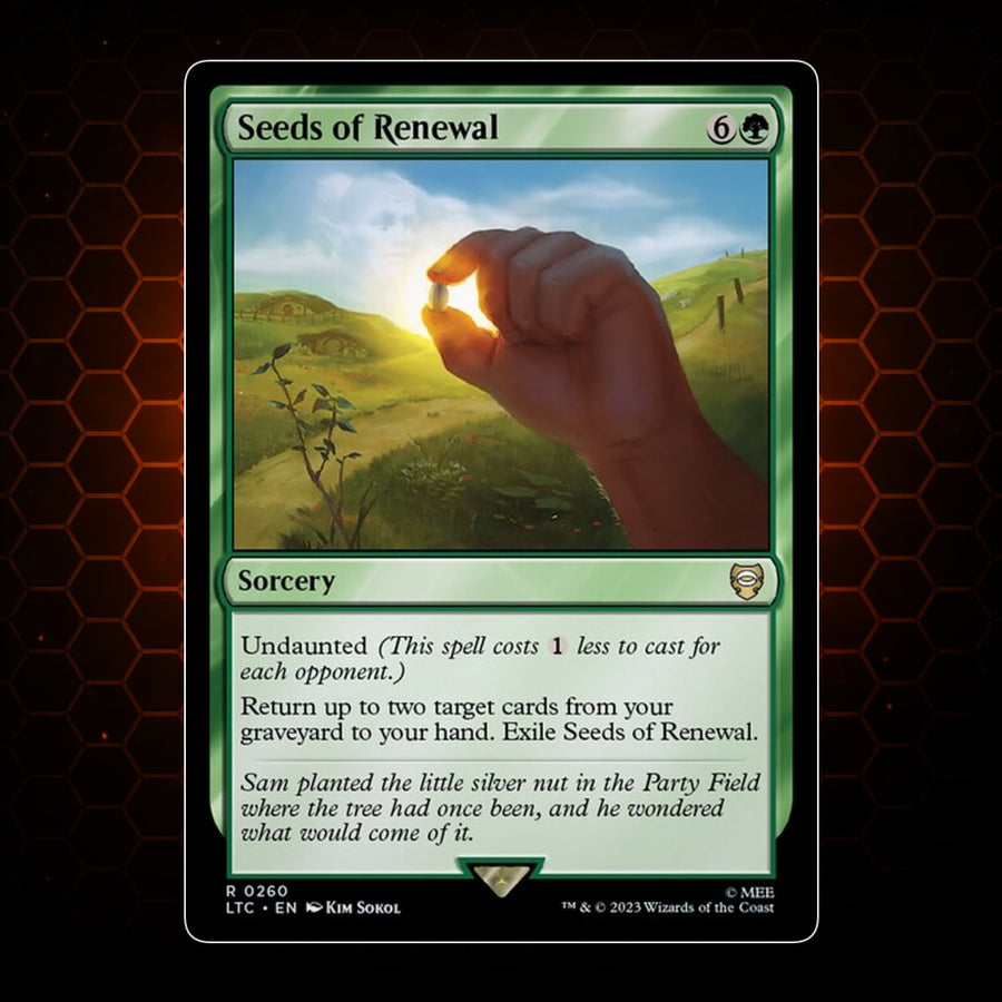 Seeds of Renewal Tales of Middle-earth Commander product image