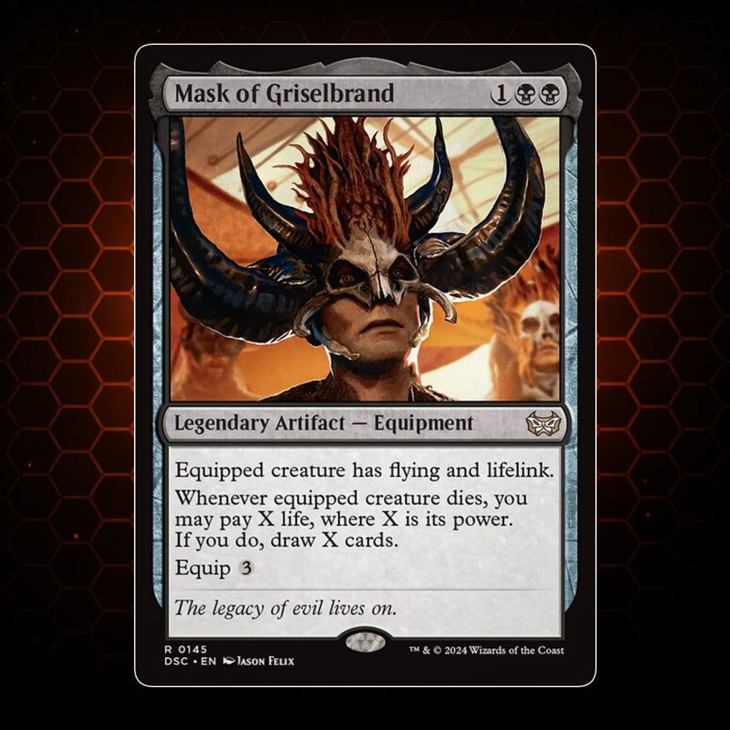 Mask of Griselbrand Duskmourn: House of Horror Commander product image