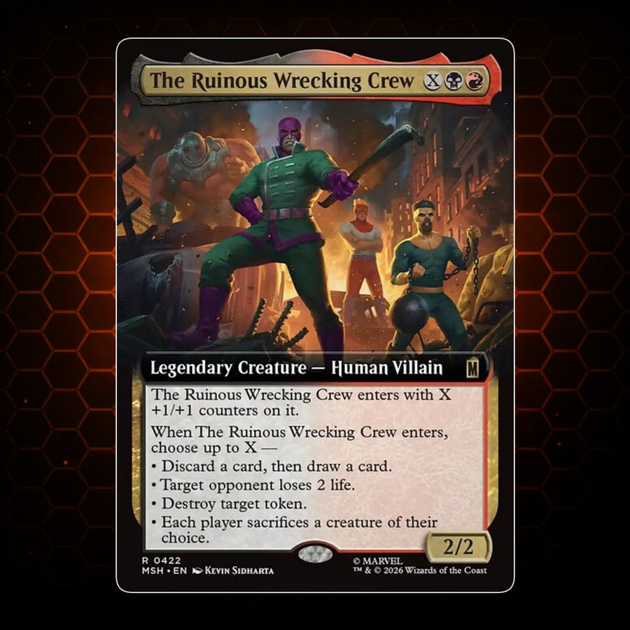 The Ruinous Wrecking Crew Marvel Super Heroes product image
