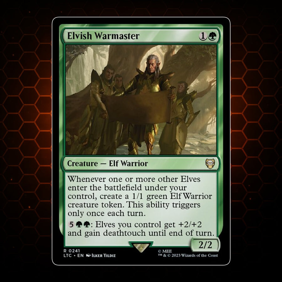 Elvish Warmaster Tales of Middle-earth Commander product image