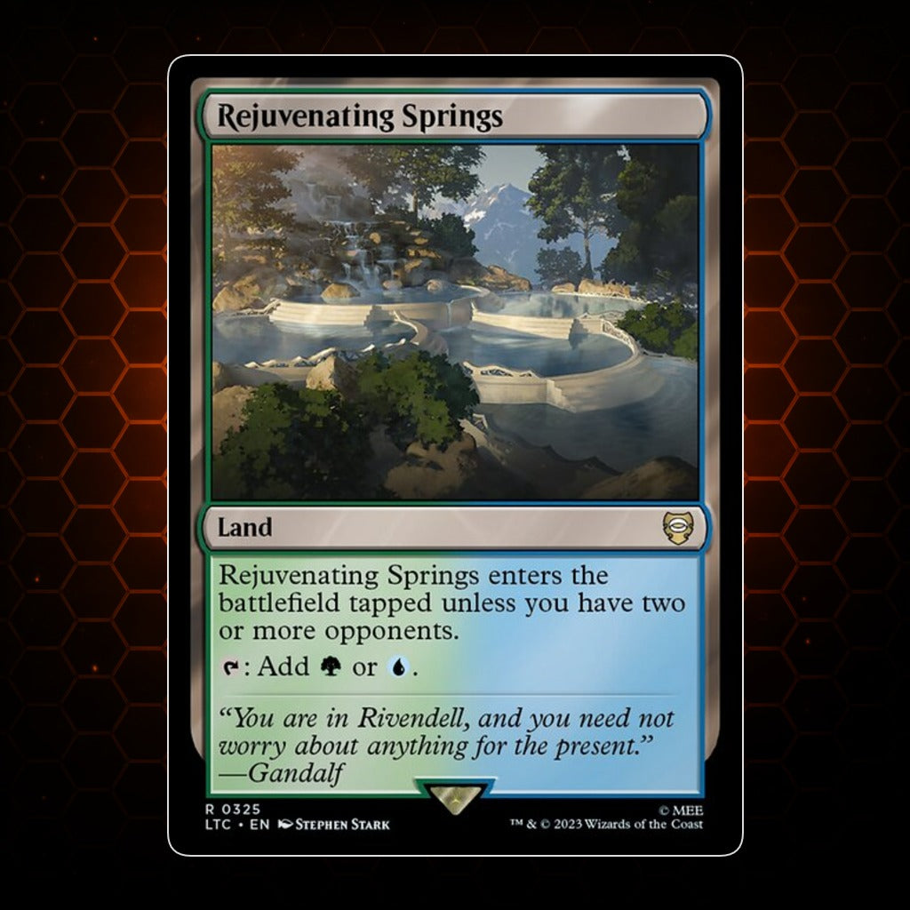 Rejuvenating Springs Tales of Middle-earth Commander product image