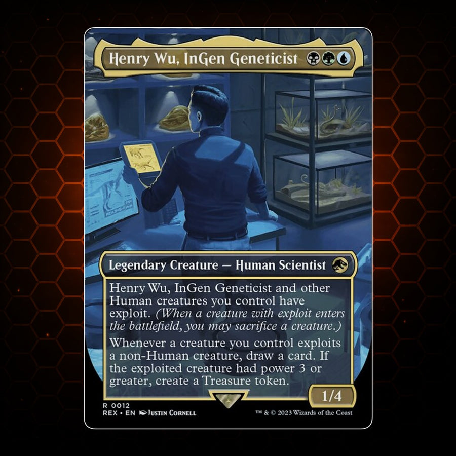 Henry Wu, InGen Geneticist Jurassic World Collection product image