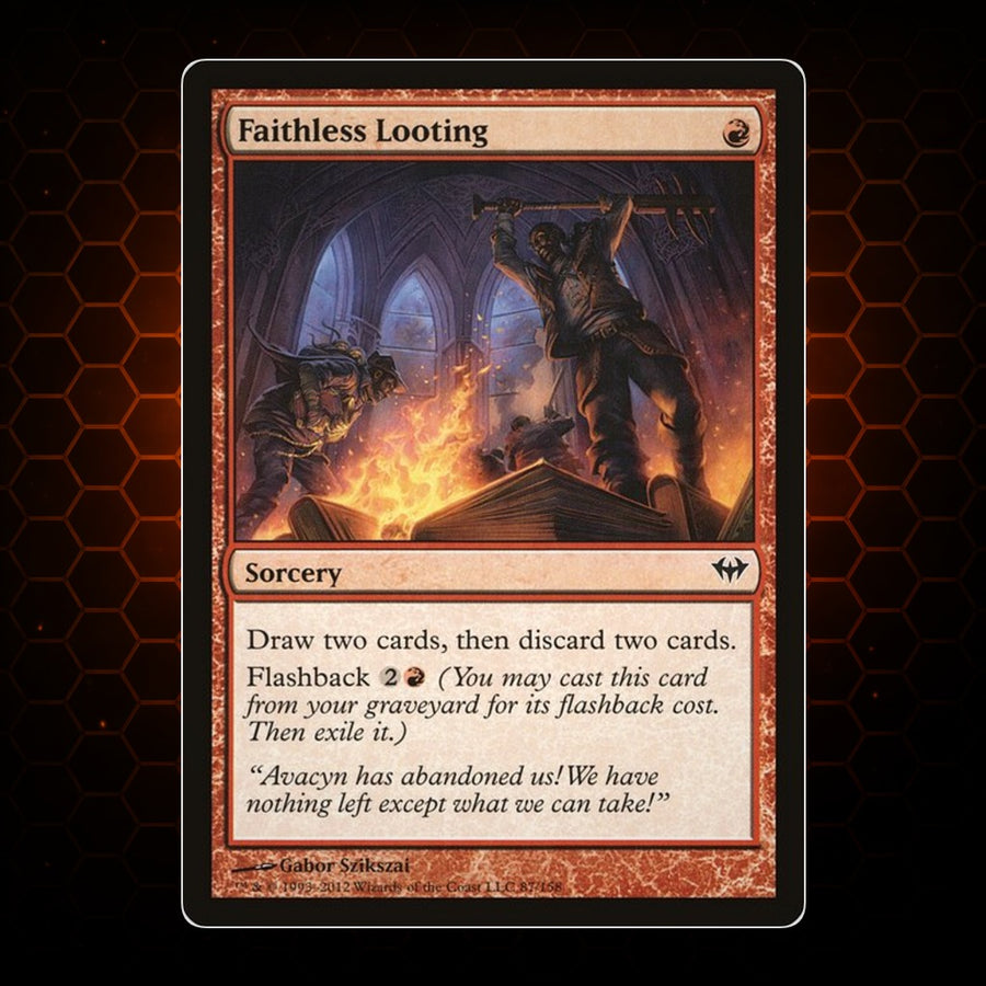 Faithless Looting Dark Ascension product image