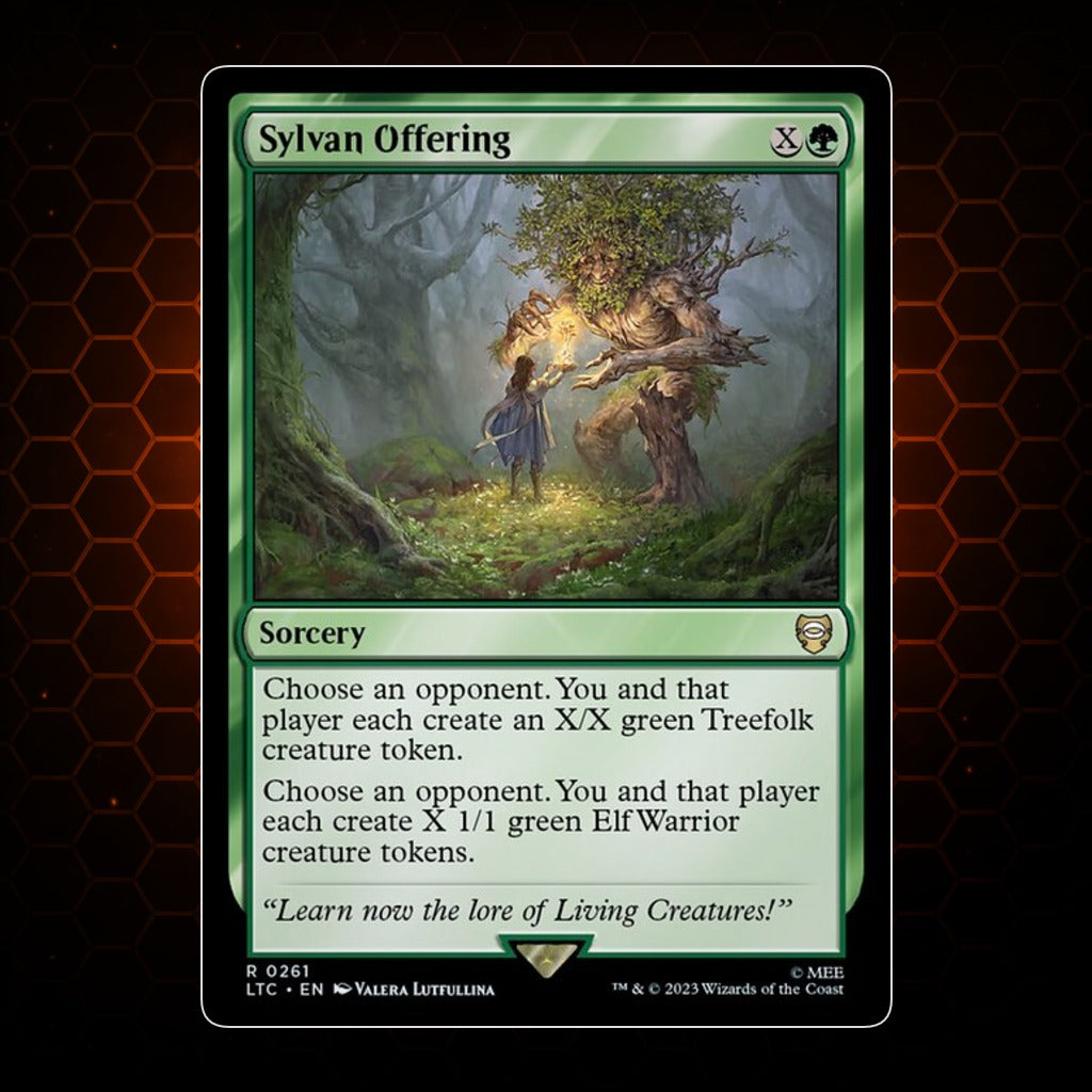 Sylvan Offering Tales of Middle-earth Commander product image