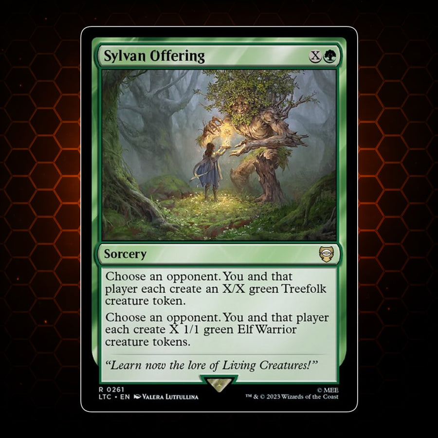 Sylvan Offering Tales of Middle-earth Commander product image