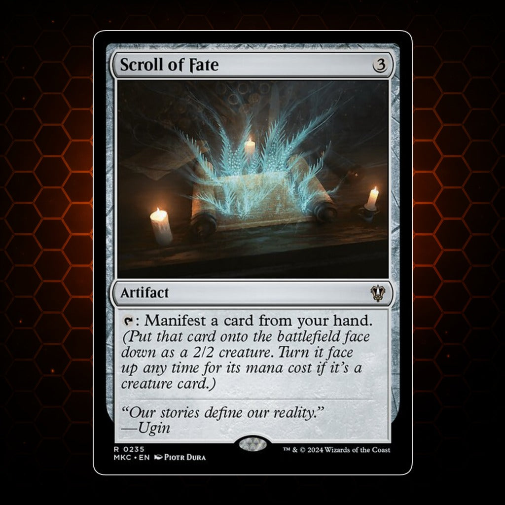 Scroll of Fate Murders at Karlov Manor Commander product image