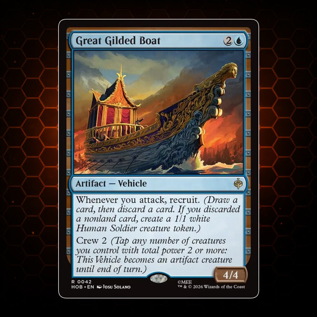 Great Gilded Boat The Hobbit product image