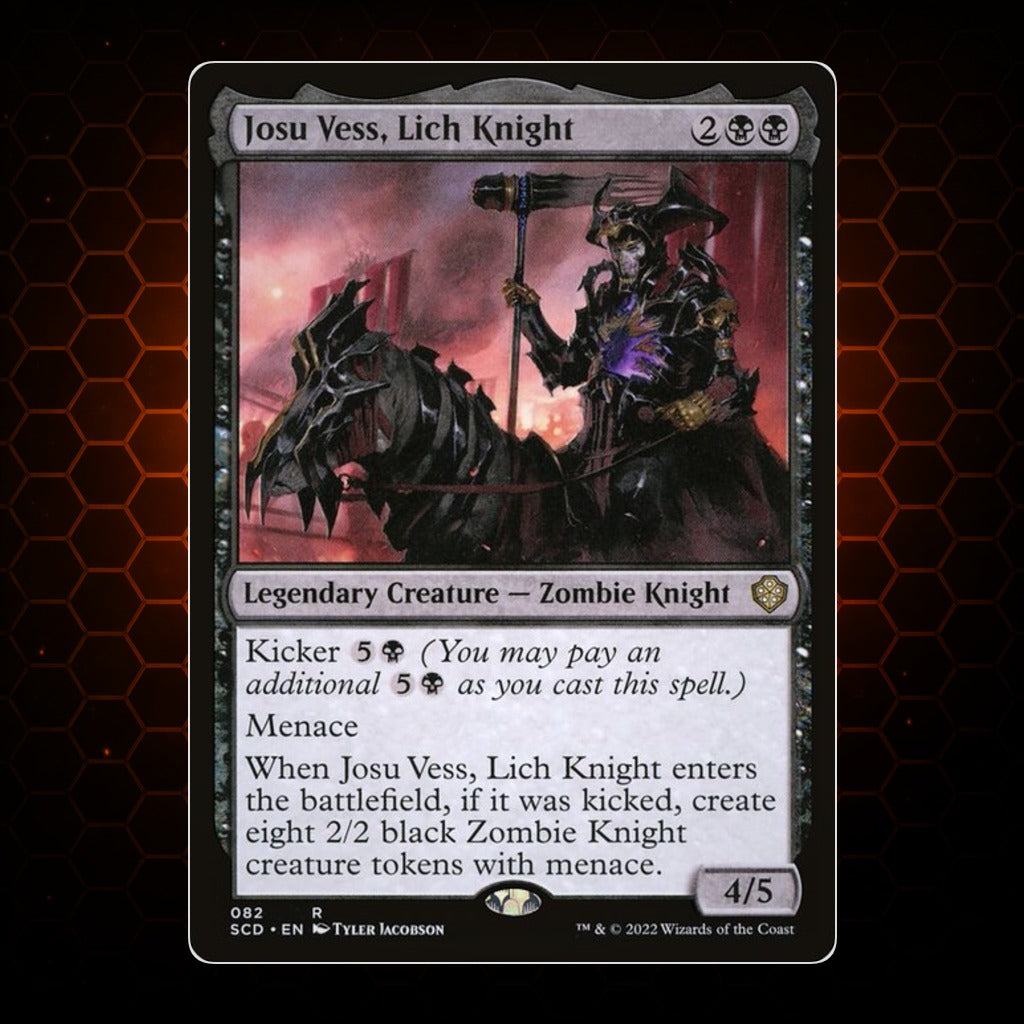 Josu Vess, Lich Knight Starter Commander Decks product image